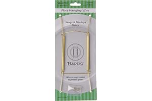 BARD'S Bards Tray,Plate,Bowl,Platter Hangers,Plate Hanging Wire,Displays Plates 16"-30" in D