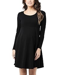 Ripe Maternity Women's Dress, Long Sleeve, Small
