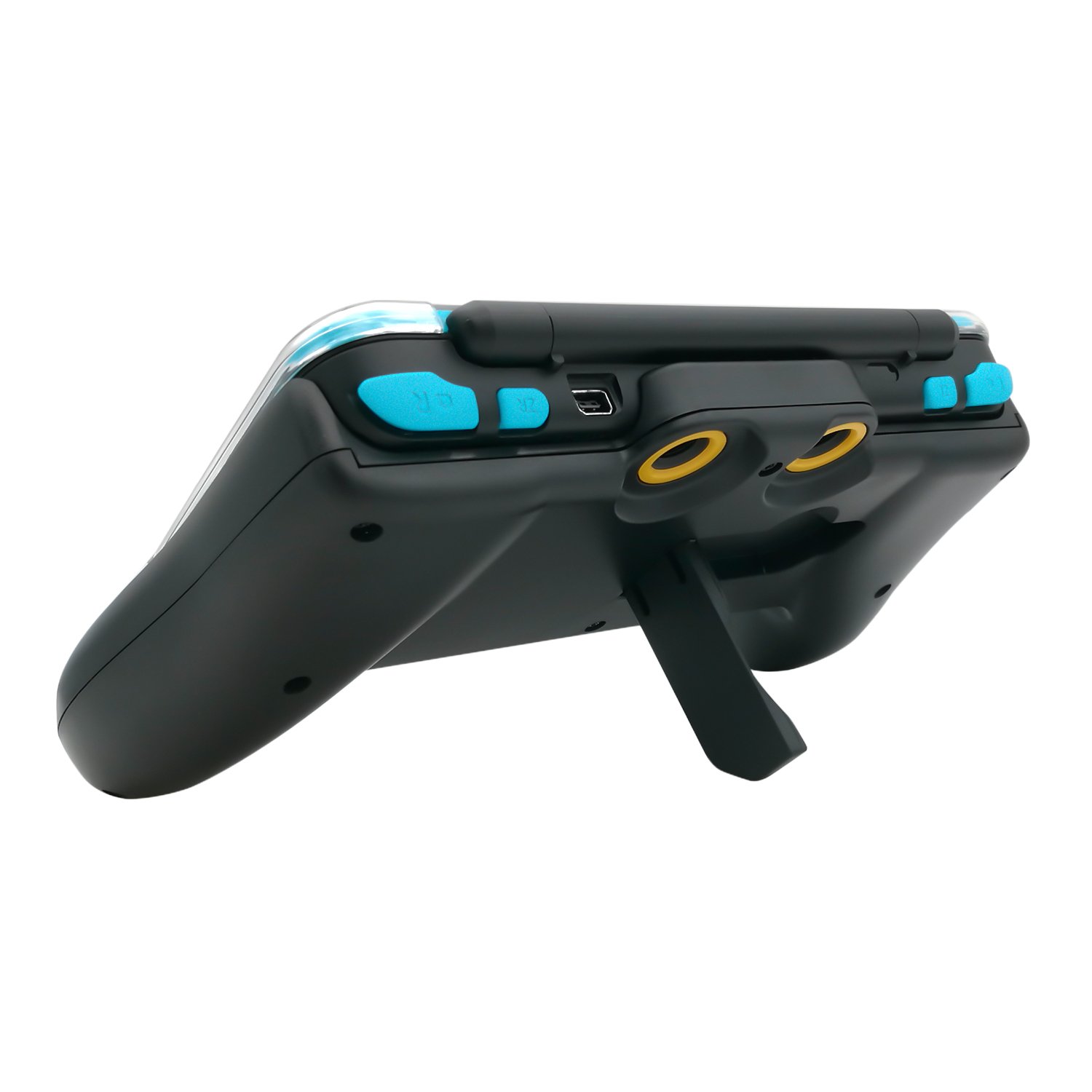 [Updated]Hand Grip Compatible with Nintendo 2DS XL with 1 Stylus and 1 Clear Case Compatible with Nintendo 2DS XL
