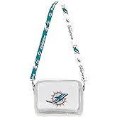 Littlearth NFL Clear Fanny Fan Purse with Team's 3D Logo