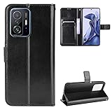 QiongNi Case for Xiaomi 11T Case Cover,Flip Leather