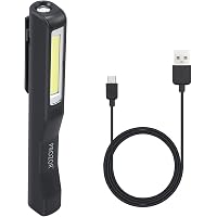 COB+LED Wiederaufladbare Magnetische Taschenlampe, Flexible Inspektionslampe, Kabelloser Arbeitsscheinwerfer Günstig Kaufen - Preis, Kostenloser Versand, Echte Bewertungen Mit Fotos