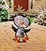 ProductWorks 32-Inch Pre-Lit Candy Cane Lane Penguin Christmas Yard Decoration, 35 Lights
