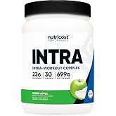 Nutricost Intra Workout Powder (Green Apple) 30 Servings, Gluten-Free | GMO-Free