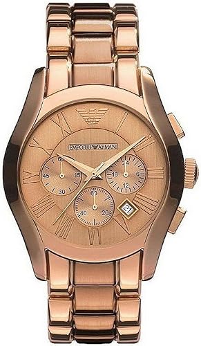 mens gold armani watch
