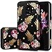 S9 Cases,Galaxy S9 Case Black,Fingic Slim Fit Phone Cover Colorful Pineapple&Shinny Star Design Case Hard PC&Soft Silicone Hybrid Protective Case for Samsung Galaxy S9 5.8