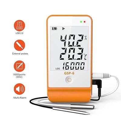 Buy Temperature Humidity Data Logger Temp Monitor Humidity Data Logger ...