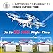 Syma X5C-1 RC Quadcopter Toys with Potable Carrying Case 3 Batteries and 4 in 1 Charger, HD Camera Explorers 2.4GHz 6 Axis Gyro 4CH Drone, Extra: 4 x propellers