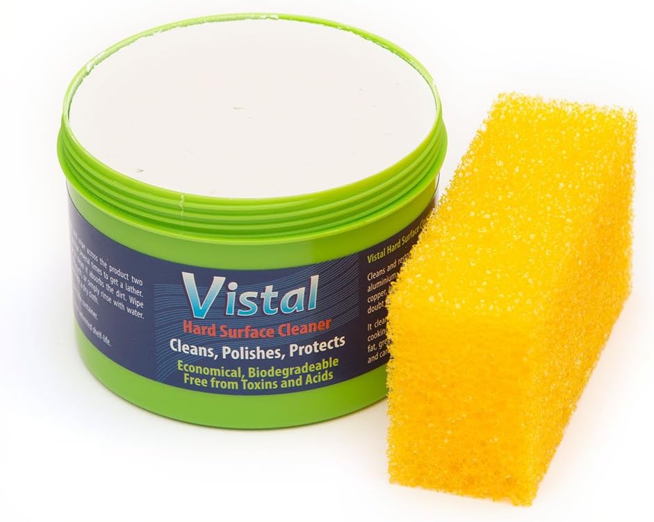 Vistal 850g Eco Friendly Concentrated Multi Purpose Cleaner Restorer for Caravans, Motorhomes, Boats, Inflatables and for Many Other Jobs in Your Home and Hobbies.