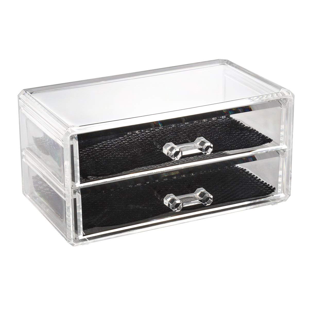 Acrylic Transparent Makeup Storage Organizer-Makeup Organizer for Bathroom-Makeup Organizer for Desk-Makeup Organizer and Storage-Makeup Organizer For Cosmetic-Headband Storage Organizer (Drawer)