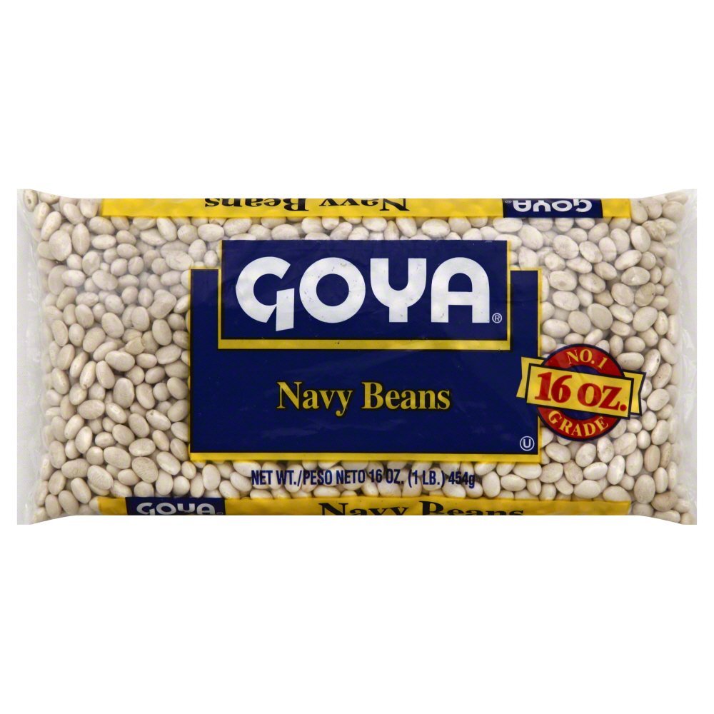 Goya Navy Beans 16 Ounces (Pack of 3)
