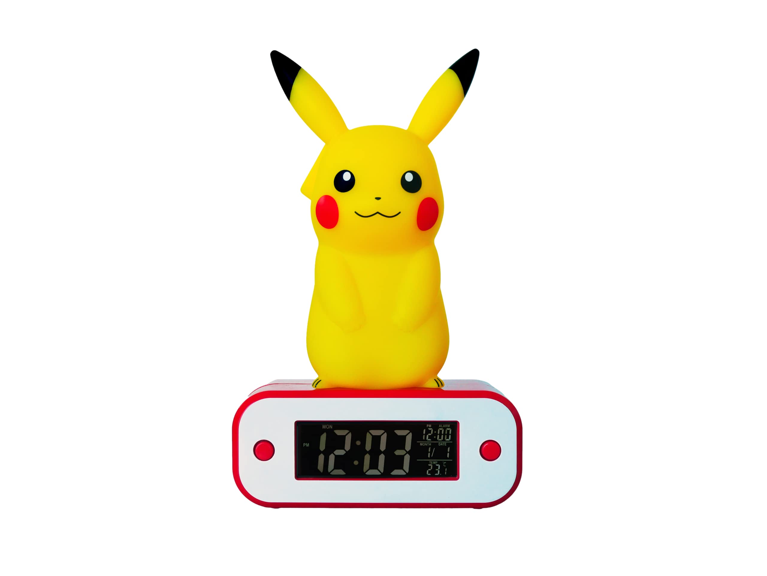 Teknofun - Pokemon Pikachu Light Up Alarm Clock - 811359