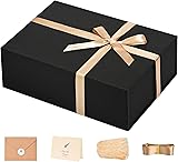 LIFELUM Gift Box 13.5''x10''x4'' Large Black Gifts