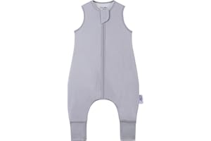 HIBBY Rayon from Bamboo Baby Sleep Sack with Feet & Legs | 1.0 TOG | Luxuriously Soft