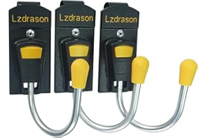 LZDRASON Tool Belt Hook with Single Monster Hook, Cordless Drill Holster for Belt Clip, Drill Belt Clip, 3Pack