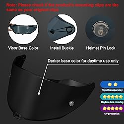 PSLER R2R Helmet Tinted Visor R2R Pinlock-Ready