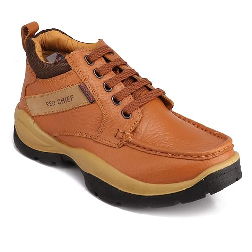 red chief tan casual shoes