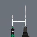 Wera Kraftform Kompakt 12 Piece Bit Set Rapidaptor Holder Tough Viscous Bits view 4
