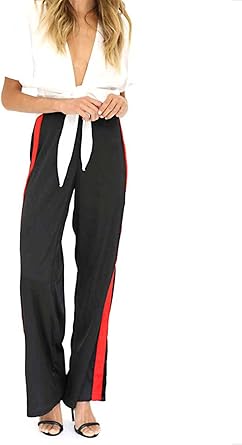 high waisted flared trousers uk