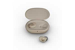 Jabra Enhance Plus Self-Fitting OTC Rechargeable Hearing Aids for Advanced Hearing Enhancement, Music and Calls – (Incompatible with Android) 4 Mics and Powerful Speakers, Made for iPhone – Gold Beige