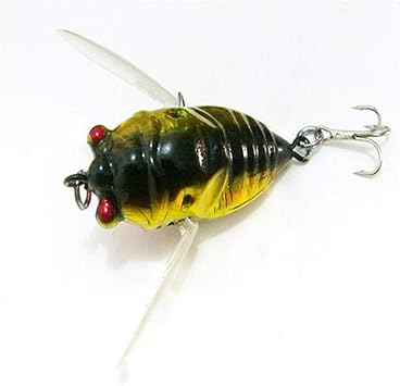 Amazon 人工餌 1個セミミノーフィッシングルアーハードタックルベイトフィッシングフックバスクランクベイトフック 多種類魚種対応 Zxcm エサ アトラクタント