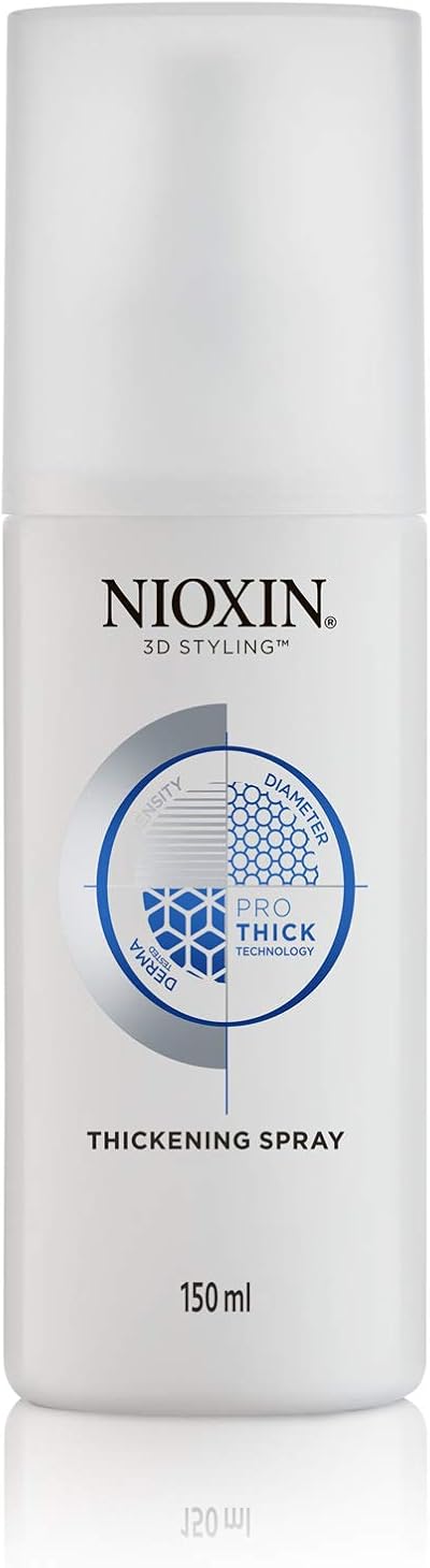 NIOXIN 3D Volumising Thickening Hairspray for Thin Hair Texture Body 150ml