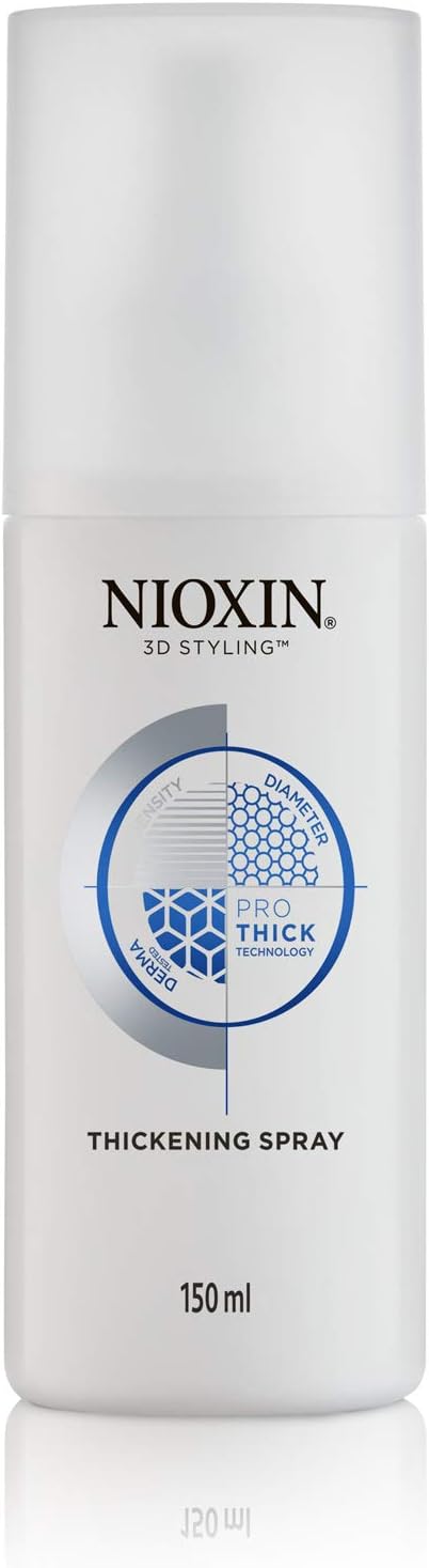 NIOXIN 3D Volumising Thickening Hairspray for Thin Hair Texture Body 150ml