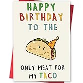 Funny Birthday Gifts for Men, Happy Birthday Card for Husband Boyfriend, Best Birthday Decorations for Him