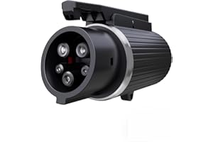 LEHEYHEY Tesla to J1772 Adapter, Max 80A 240V Fast Charging J1772 EV Charger Adapter compatible with Ford, Cadillac, Rivian, BMW, Benz Electric Cars, Tesla Mobile charger/Wall Connectors/Destination Chargers