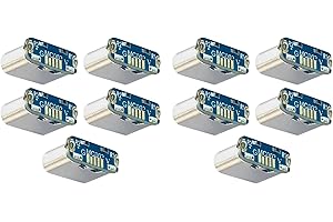ALFYRCFT 10x DIY Accessories for Upgrading Charging Port for Electronic Product MC002 Micro-USB to Type-C Adapter