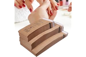 GOLASHFUN Self-Sealing High Temperature Sterilization Dry Heat Kraft Paper Sterilization Pouches Beauty Nail Salon Barbershop Tools Self-Sealing Sterilization Bags (50pcs Large)