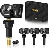 TPMS(Tire Pressure Sensor) FIT Silverado/Traverse/Malibu/Camaro 4pcs 433MHz | Pre-programmed TPMS Fit Silverado19-25|Traverse18-25|Malibu16-25|Camaro16-24|Suburban21-25|Tahoe|Blazer|Cruze/OE#13598773