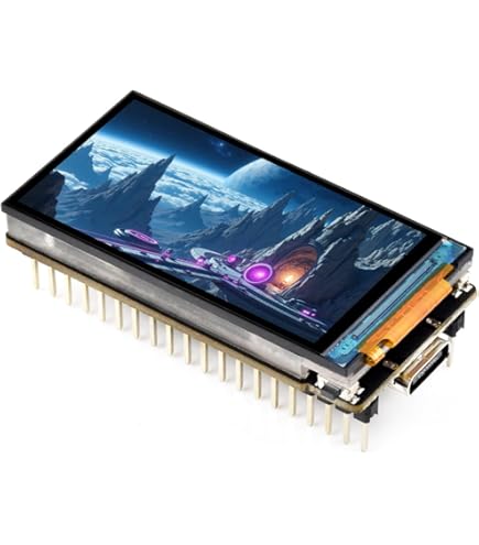 Waveshare ESP32-S3 1.9 Inch Display Development Board - 170x320 Pixels, Touch, WiFi & Bluetooth, Dual-Core Tot 240MHz