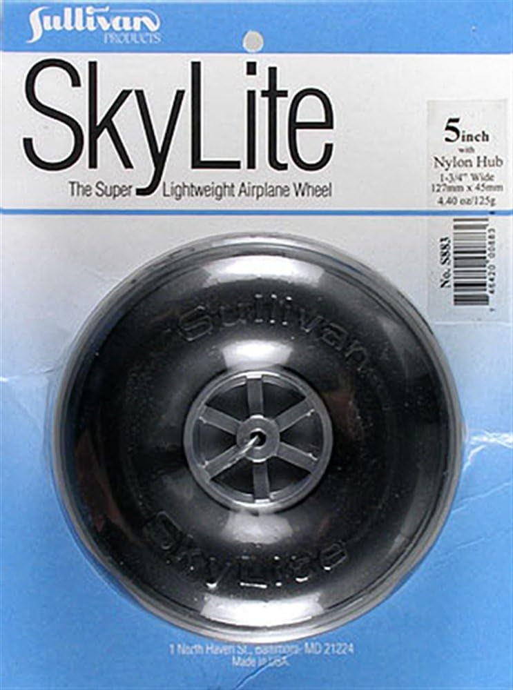 Skylite Wheel w/Tread 5 SUL883 Wheels Gear Retracts & Accys