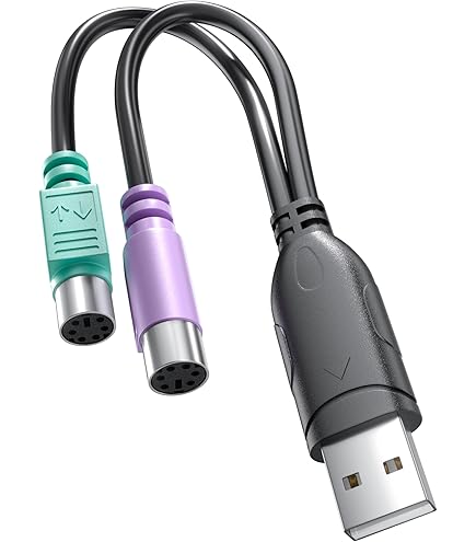 Amazon.com: StarTech.com PS/2 to AT IBM Keyboard Adapter Cable M/F