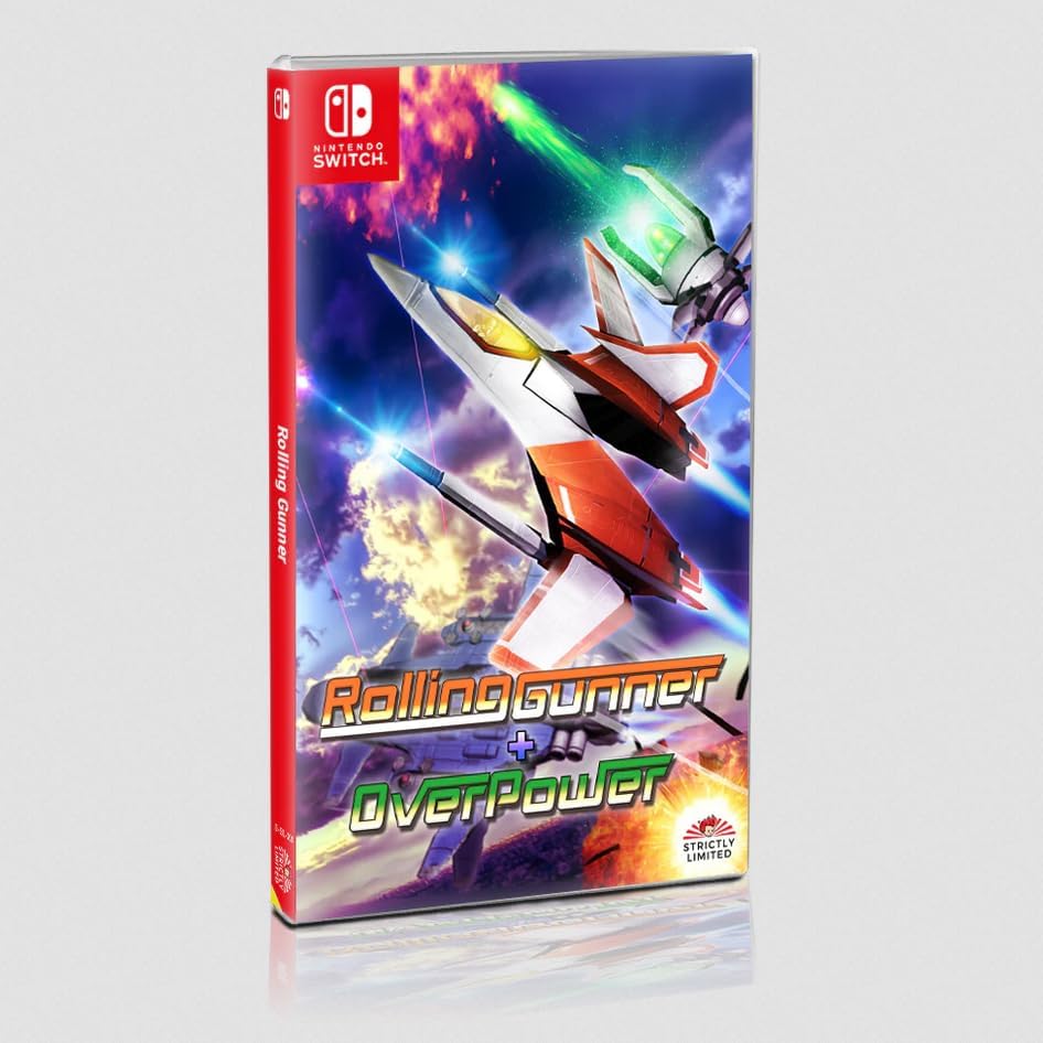 Amazon.com: Rolling Gunner + Over Power - Switch : Video Games