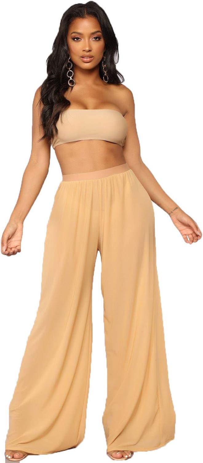 mesh high waisted trousers