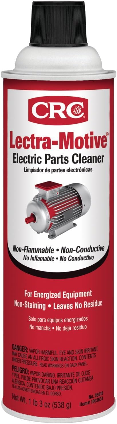 CRC 05018 Lectra-Motive Electric Parts Cleaner - 19 Wt Oz.: Sports & Outdoors