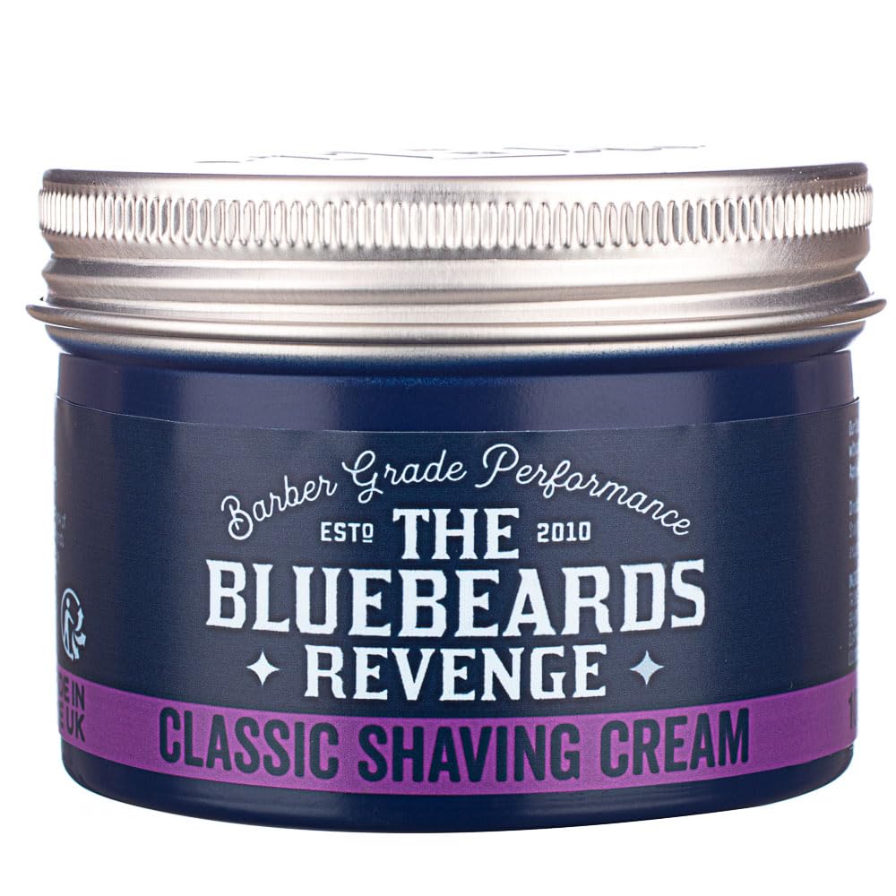 The Bluebeards Revenge Shaving Solution, Brushless Shaving Lotion, Protects Skin, Improves Razor Glide, No Brush Required, Vegan Friendly, 100ml