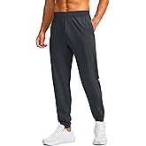Soothfeel Men's Joggers with Zipper Pockets Golf Joggers Lightweight Sweatpants Athletic Workout Pants for Men Track