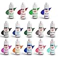 Oil Based Food Coloring for Chocolate, 14 Colors Oil Food Dye for Baking, Cake Decorating, Candy Melts, Food Grade Dye for Icing, Frosting, Fondant, Slime, DIY