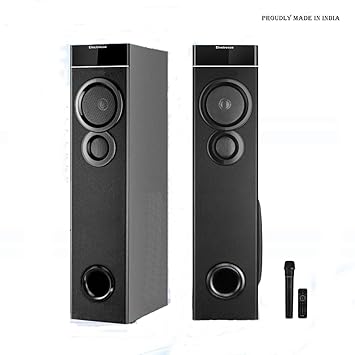 2.0 multimedia tower speaker