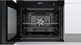 Indesit 60cm Double Oven Electric Cooker White ID67V9KMW view 6