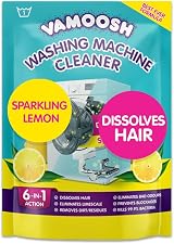 Vamoosh 6-in-1 Washing Machine Cleaner Descaler Hair Dissolving Lemon view 1