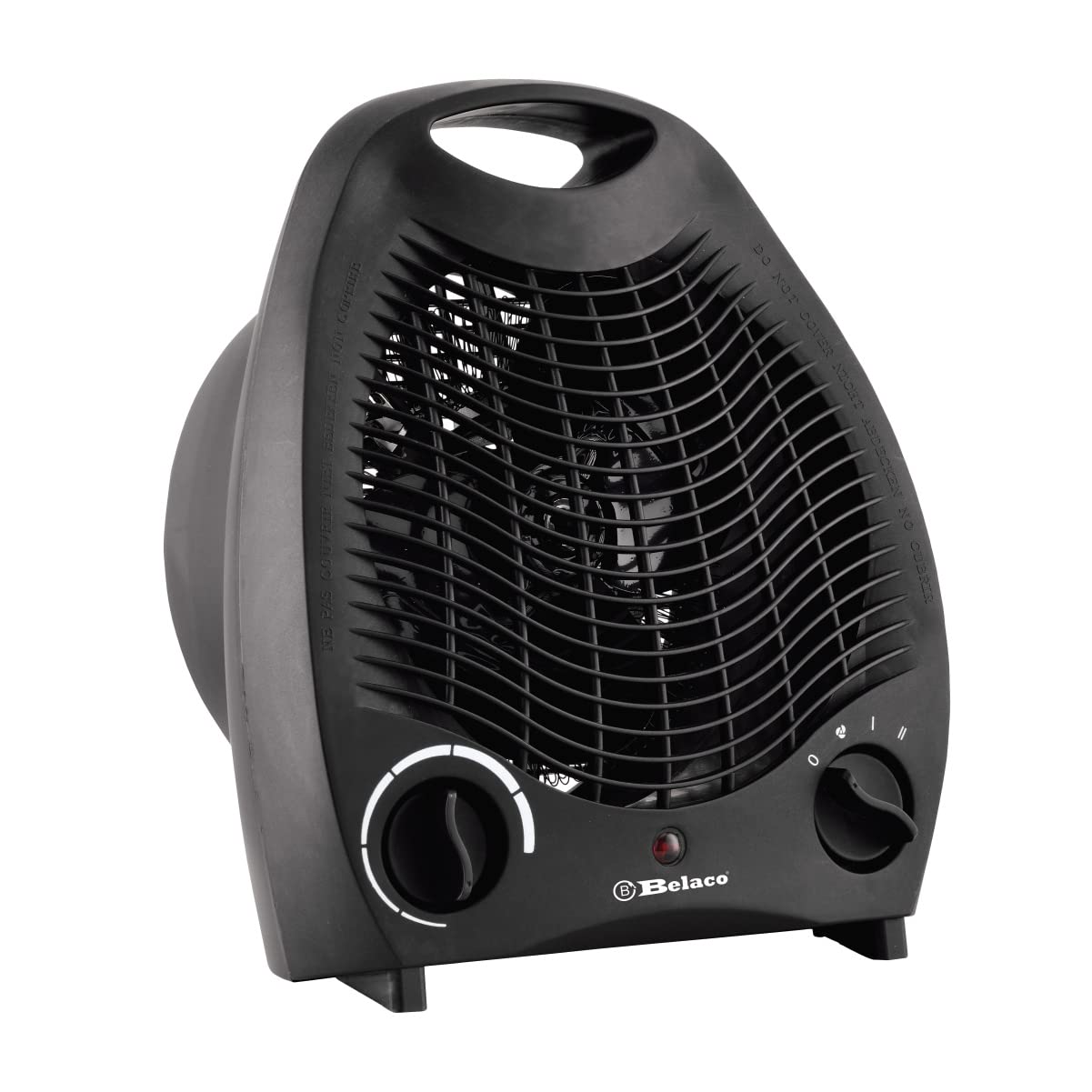 Belaco Fan Heater 2 Heat Settings 1000/2000W Electric Heaters Overheat Protection BFH21