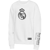 Outerstuff Real Madrid Men&rsquo;s Reflex Silicone Wash Crew Sweatshirt - Official Licensed Soccer Apparel