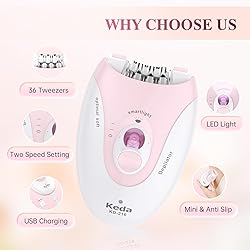 Smooth Glide Epilator for Women Facial
