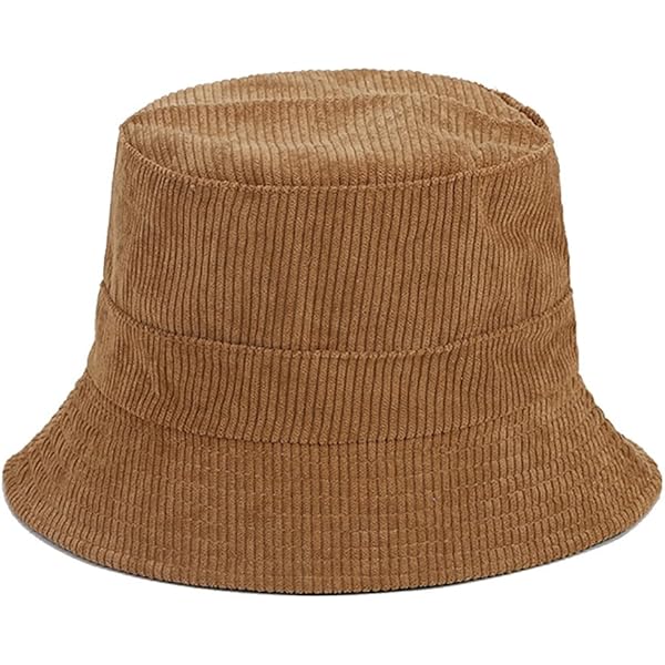 Winter Corduroy Bucket Hat Unisex Trendy Soft Warm Fisherman Sun