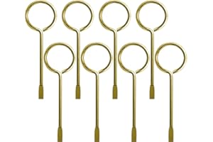 CF LIVING Interior Door Key for Bedroom Door, Bathroom Emergency Key Pin for Interior Privacy Door Lock Compatible - 8 Pack