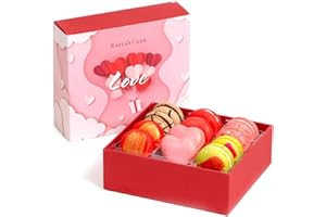 Kayla's Cake Premium French Macarons Cookies Gift Baskets Gourmet Chocolate Box Desserts Birthday Care Packages Thank You Macaroon Mom Women her Men Valentine Special 12 Count